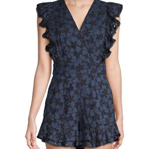 NWT Rebecca Taylor Adriana Sleeveless Romper 10